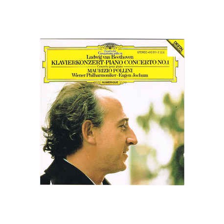 Ludwig van Beethoven - Maurizio Pollini, Wiener Philharmoniker, Eugen Jochum ‎– Klavierkonzert · Piano Concerto No. 1