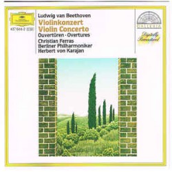 Ludwig van Beethoven, Christian Ferras, Herbert von Karajan, Berliner Philharmoniker ‎– Violinkonzert / Ouvertüren