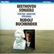 Beethoven, Rudolf Buchbinder ‎– Beethoven Sonatas: Pathétique - Mondschein - Appassionata