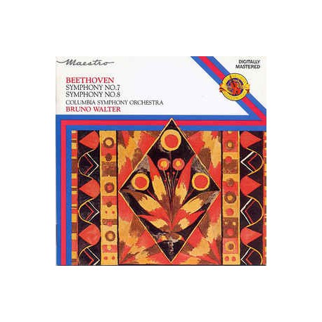 Bruno Walter, Beethoven, Columbia Symphony Orchestra ‎– Beethoven - Symphony No. 7 - Symphony No. 8