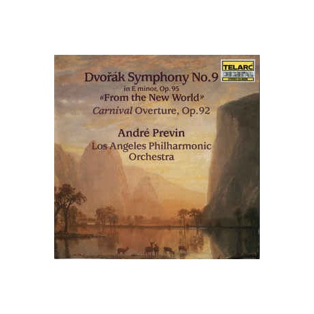 Dvořák - André Previn, Los Angeles Philh.Orchestra ‎– Symphony No. 9 , Op. 95 "From The New World" · Carnival Overture, Op. 92