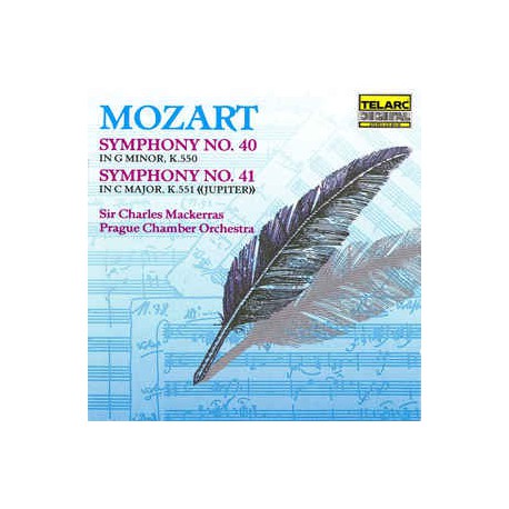 Mozart, Sir Charles Mackerras, Prague Chamber Orchestra ‎– Symphony Nos. 40 & 41