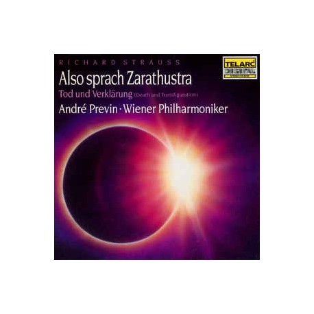 Richard Strauss, André Previn, Wiener Philharmoniker ‎– Also Sprach Zarathustra - Tod Und Verklärung (Death And Transfiguration)
