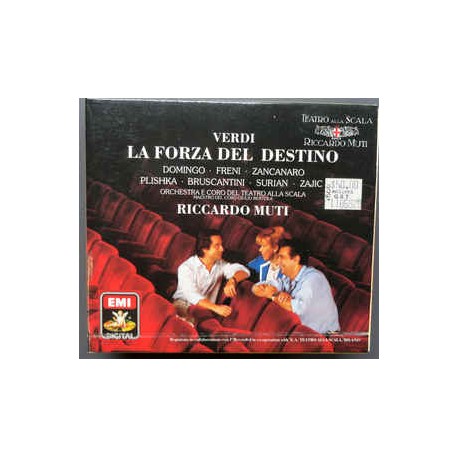 Verdi, Riccardo Muti, Domingo, Freni, Zancanaro, Zajick, Plishka ‎– La Forza Del Destino