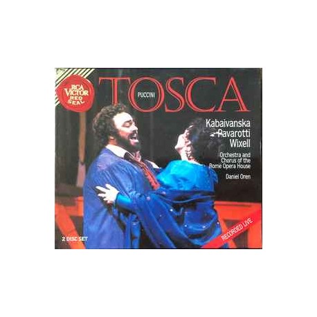 Puccini / Kabaivanska · Pavarotti · Wixell / Orchestra And Chorus Of The Rome Opera House, Daniel Oren ‎– Tosca