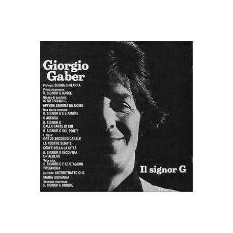 Giorgio Gaber ‎– Il Signor G