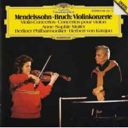 Mendelssohn - Bruch : Violinkonzerte - Mutter /Berliner Philarmoniker / Karajan