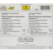 SCHUMANN/GRIEG Klavierkonzerte Geda Anda / Rafael Kubelik
