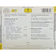 RIMSKY KORAKOW : Scheherazade / BORODIN : Polowetzer Tanze / Karajan
