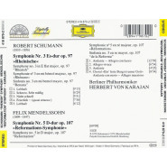 SCHUMANN : Symphonie Nr.3 - MENDELSSOHN : Symphonie Nr.5
