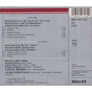 SCHUBERT : Piano Quintet in A - BEETHOVEN : Piano Trio in D